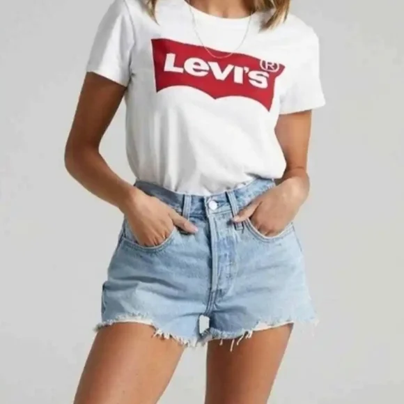 New LEVI'S 501 ORIGINAL DENIM SHORT IN OJAI LUXOR HEAT
